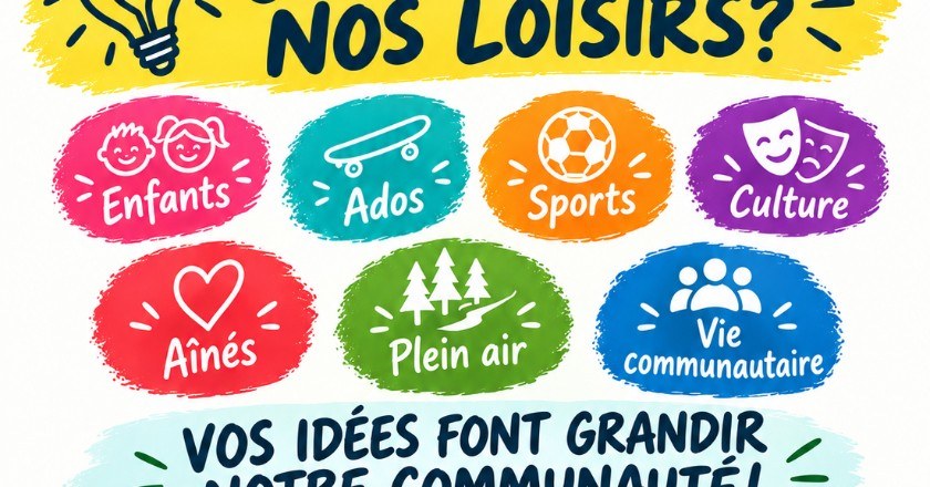 Nouveauté: Coordonnatrice des loisirs et du Parc des chutes