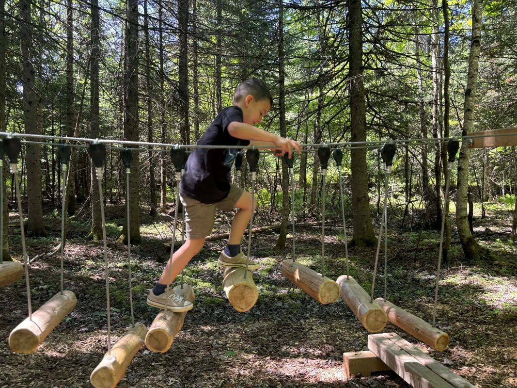 Parc des Chutes - Parcours d'hébertisme