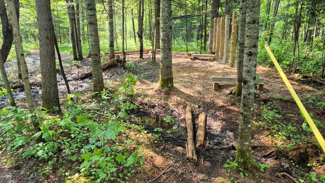 Parc des Chutes - Parcours d'hébertisme
